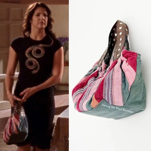 Exceptionally Rare Y2K Vintage Hobo Handbag ASO Lorelai Gilmore in Gilmore Girls - Picture 6 of 15